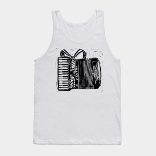 Piano Accordion Tank Top